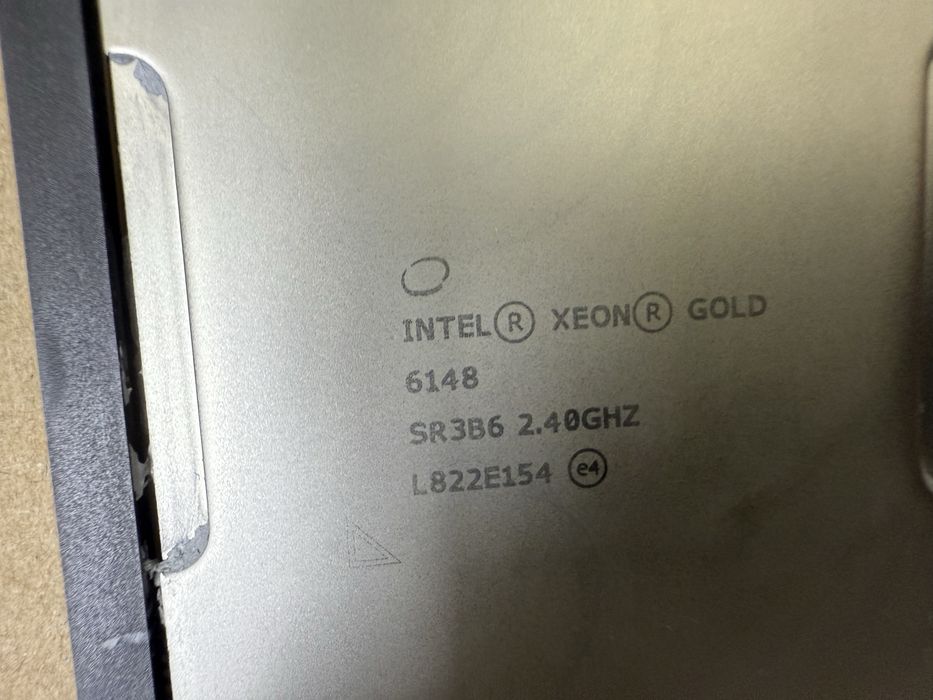 Intel Xeon Gold 6148