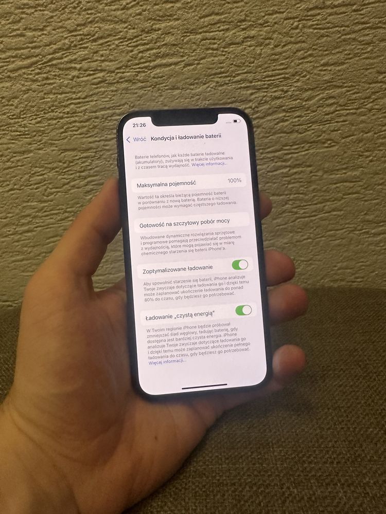 Iphone 12 pro 128gb 100% bateria, gwarancja