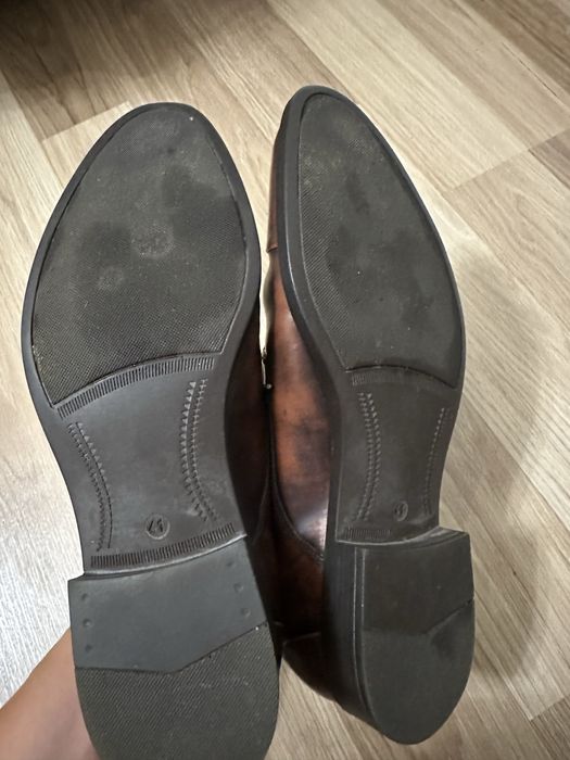 Туфли кожаные 41 р оксфорды Fabio Conti