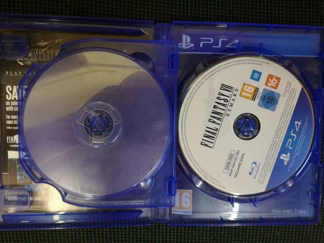 Gra final fantasy 7 vii remake ps4 ps5