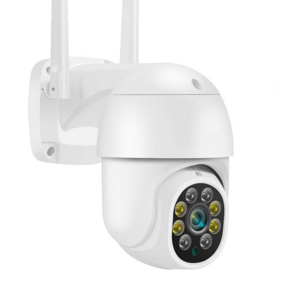 Câmara » PTZ » WiFi » 3MP » Exterior » IP66 » Áudio » Visão Noturna