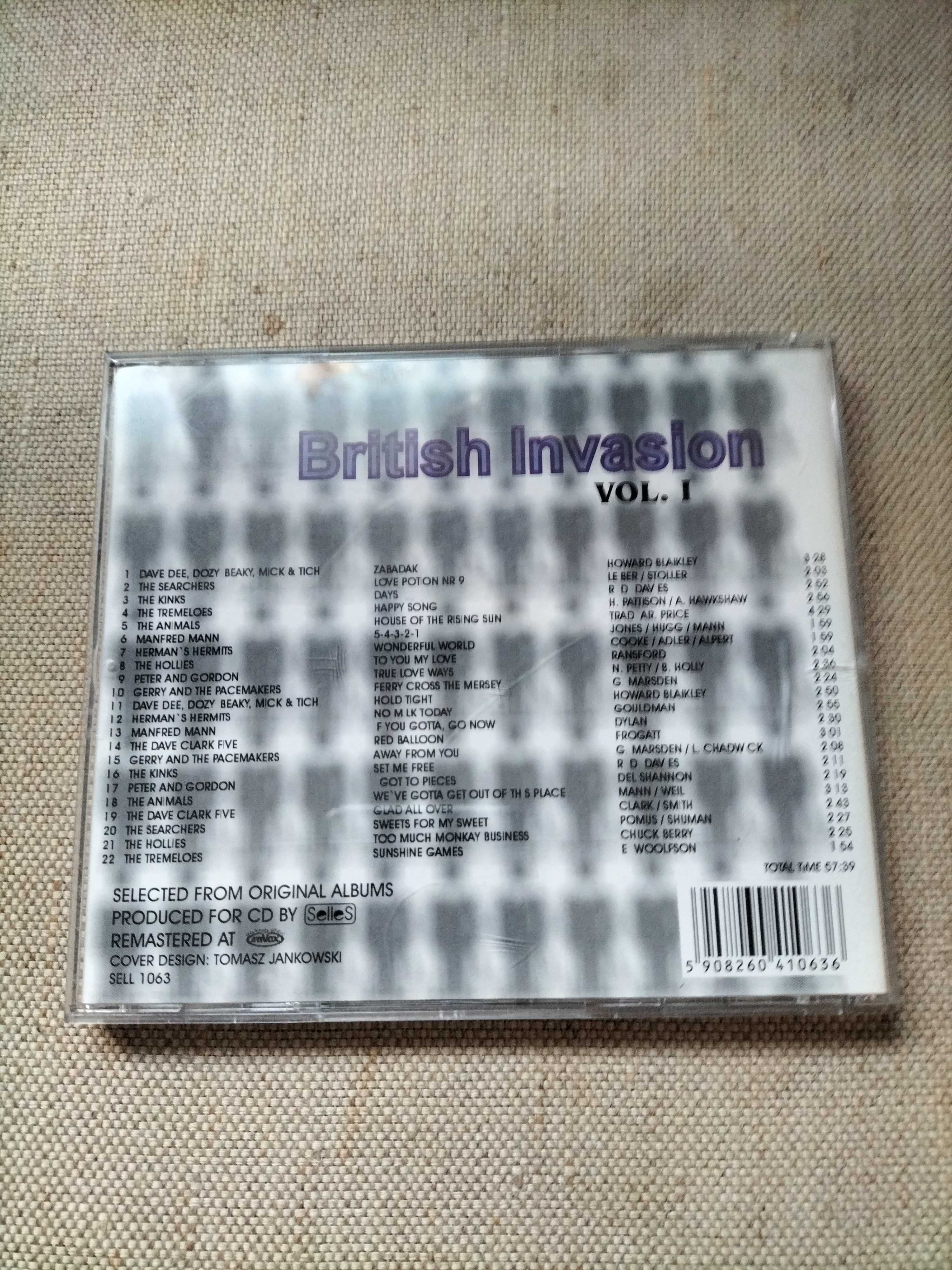CD  British Invasion  " VOL 1 "