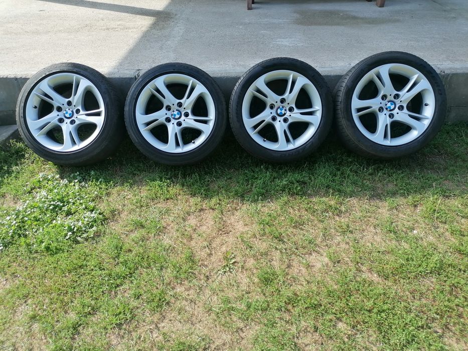 Alufelgi Bmw z4 e89 e46 e90 17 cali 8j i 8,5j 5x120 letnie opony koła