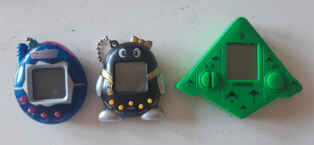 3 stare gierki elektroniczne dla kolekcjonerów