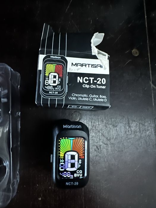 Тюнер Martisan,  для гітари, бас-гітари, скрипки, укулеле