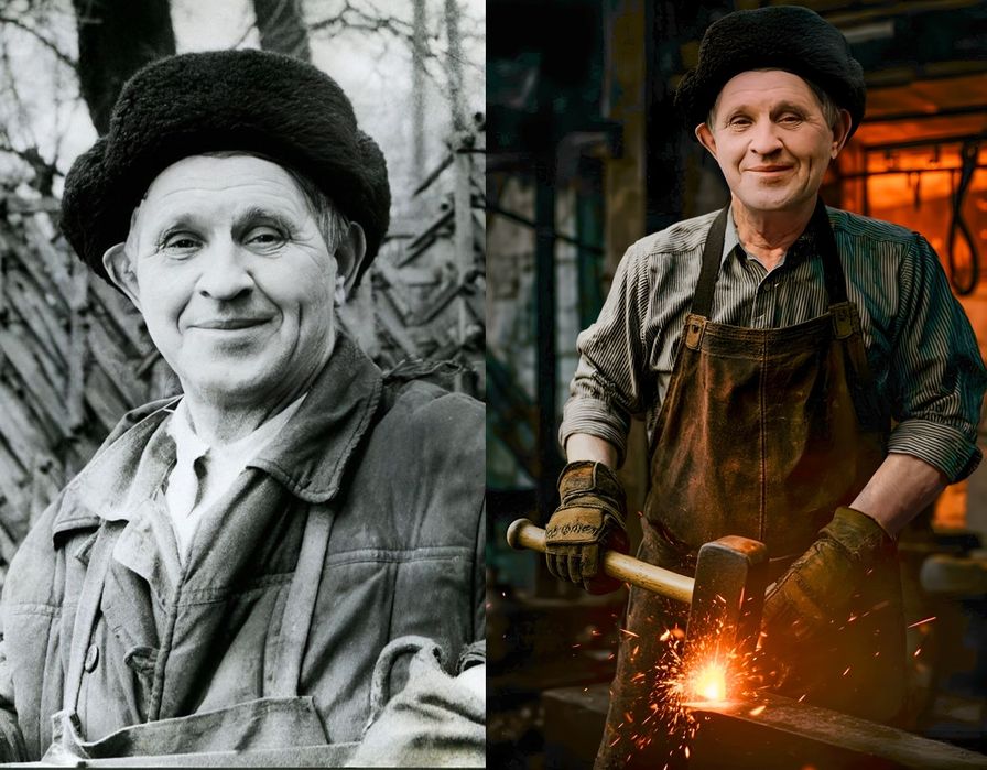 Ретуш, обробка, відновлення фото, фотошоп, на пам’ятник, реставрація