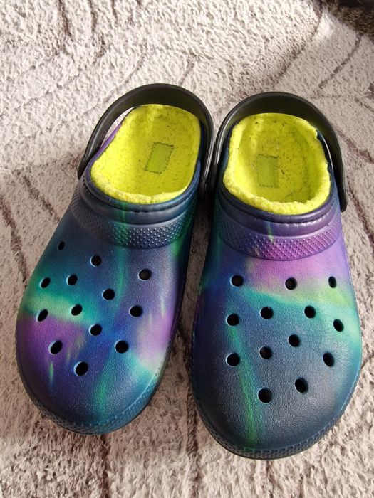 Ocieplane Crocsy na zimę rozmiar J4
