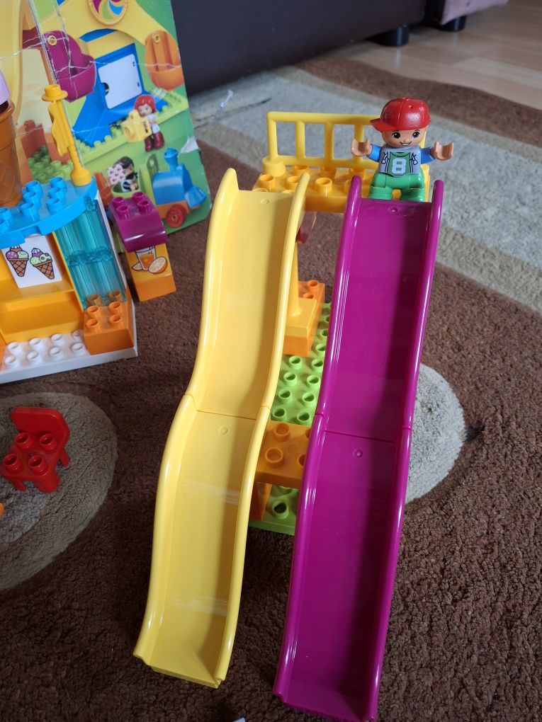 Lego duplo wesołe miasteczko duży zestaw