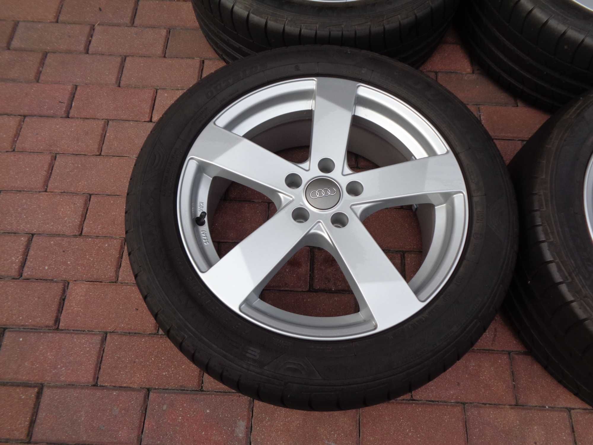 Alufelgi 18 Audi Q3 VW Tiguan Kodiaq z oponami 235/50/18  7mm 5x112