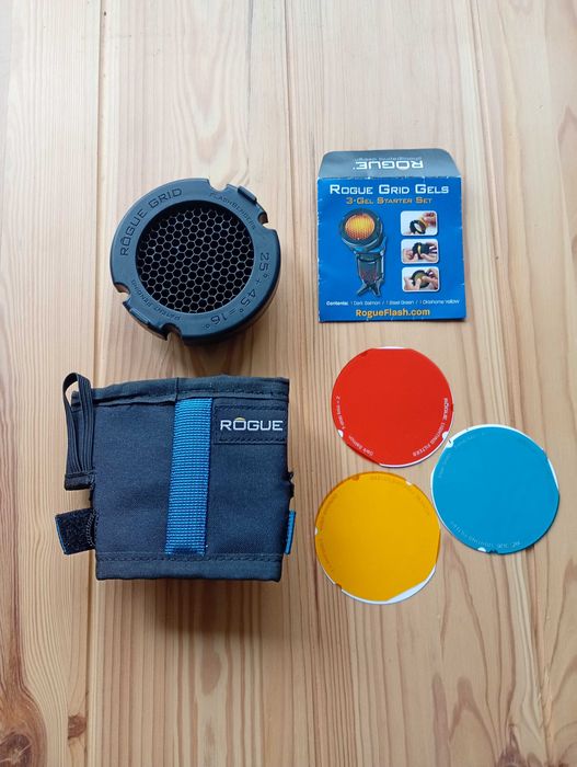 Modyfikator Zestaw Rogue 3-in-1 Flash Grid + 3 filtry żelowe