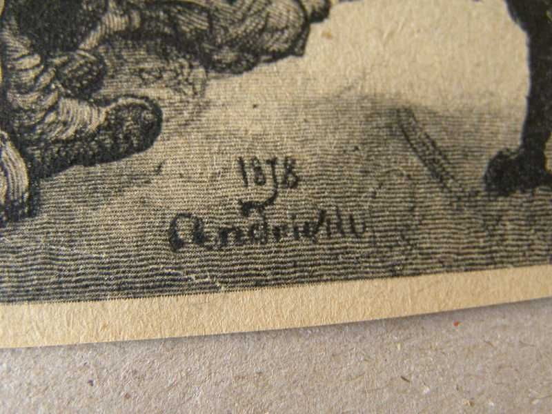 M.Elwiro Andriolli - 6 drzeworytów do " Starej baśni " , k.XIXw.