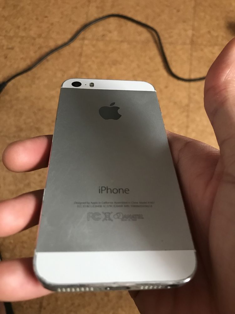 iphone 5s prateado peças