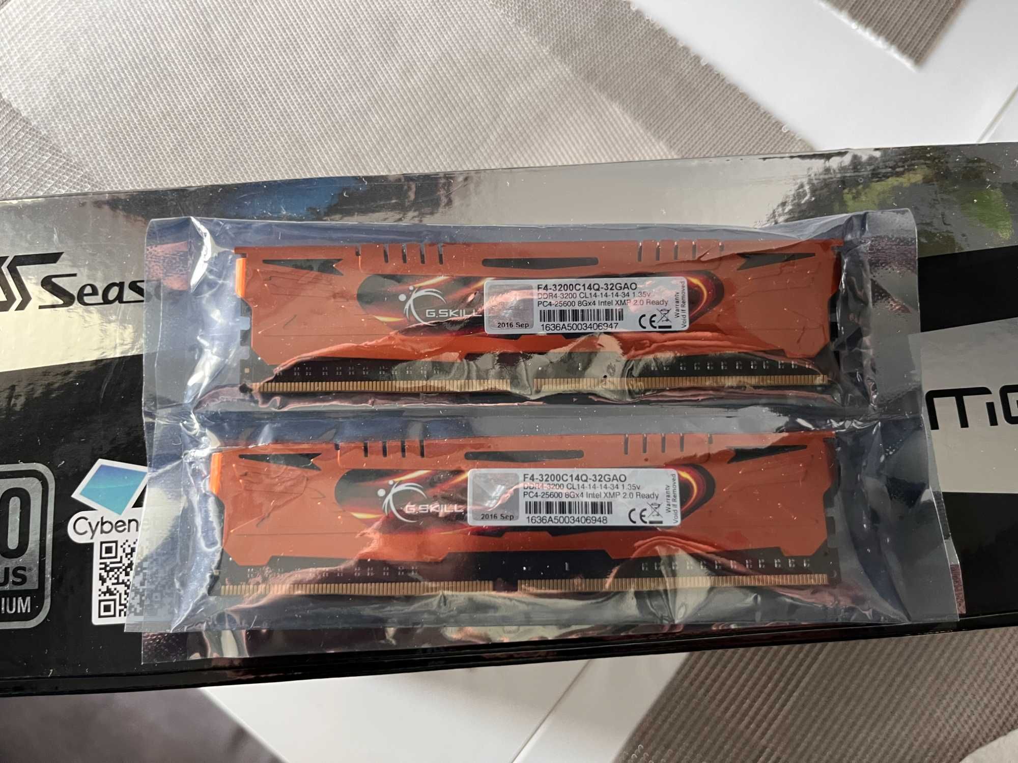 Pamięć RAM G.Skill 16gb (2x8gb) DDR4 3200MHz DIMM CL14. Samsung B-die!