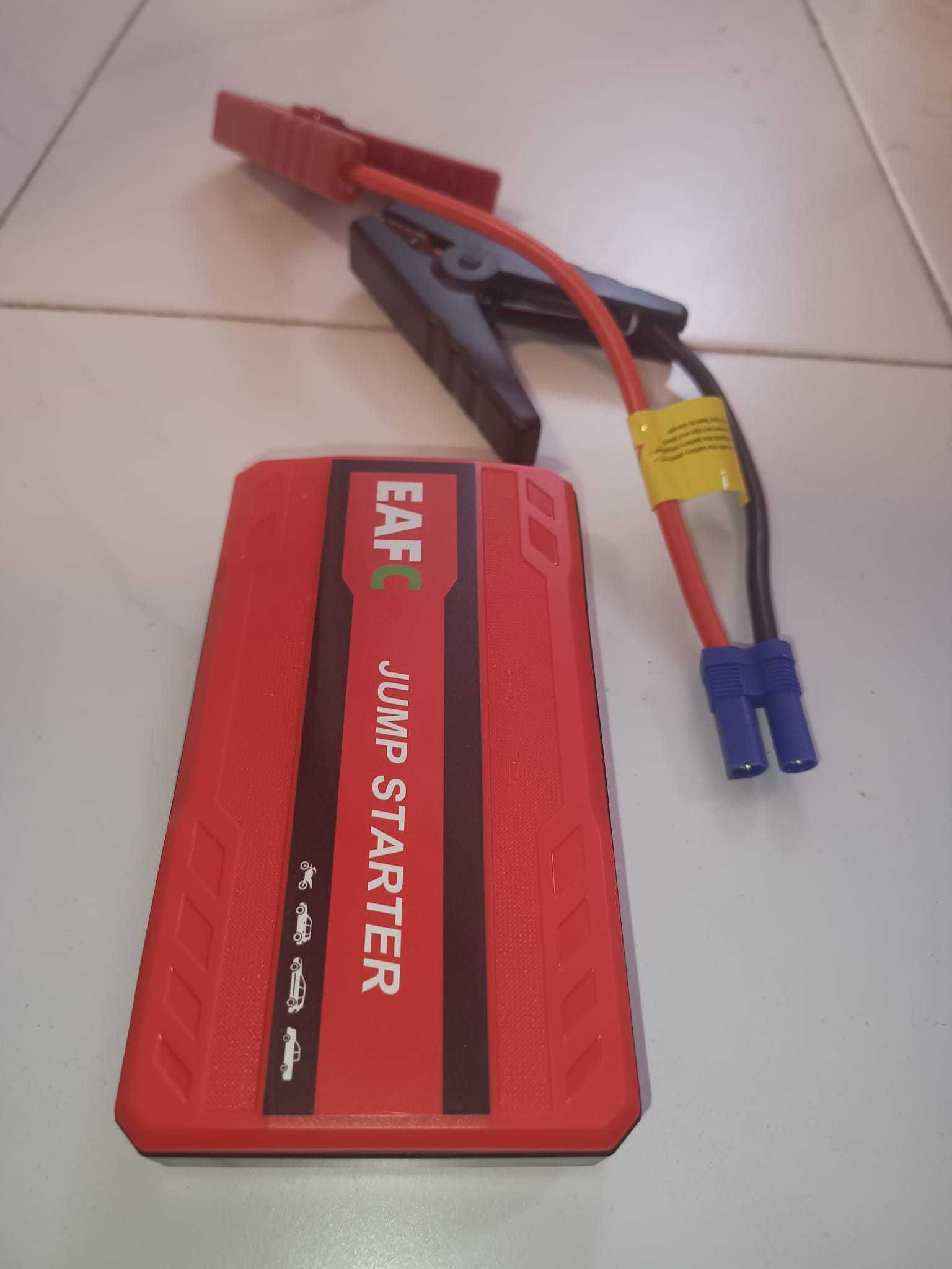 Iniciador de partida novo, arrancador p/ bateria de carro descarregada