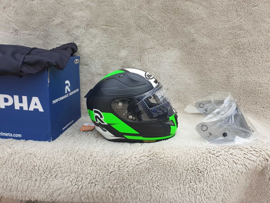 Hjc Rpha 11 rozm. S kask motocyklowy + drugi wizjer pod kawasaki ninja