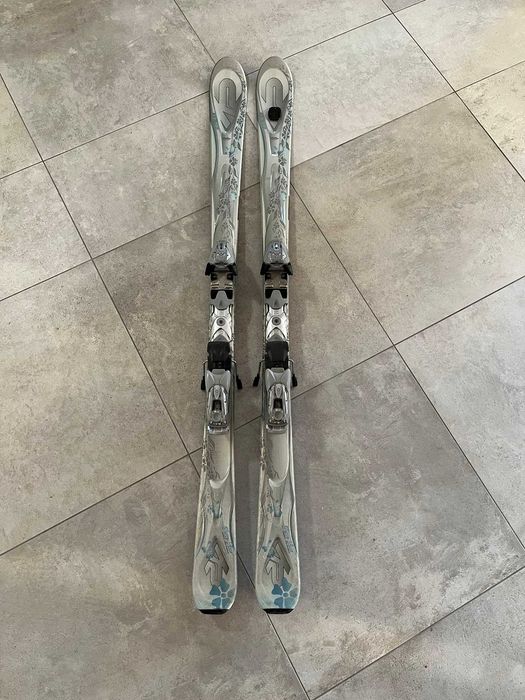 Sprzedam komplet narciarski damski: narty k2, buty, kask