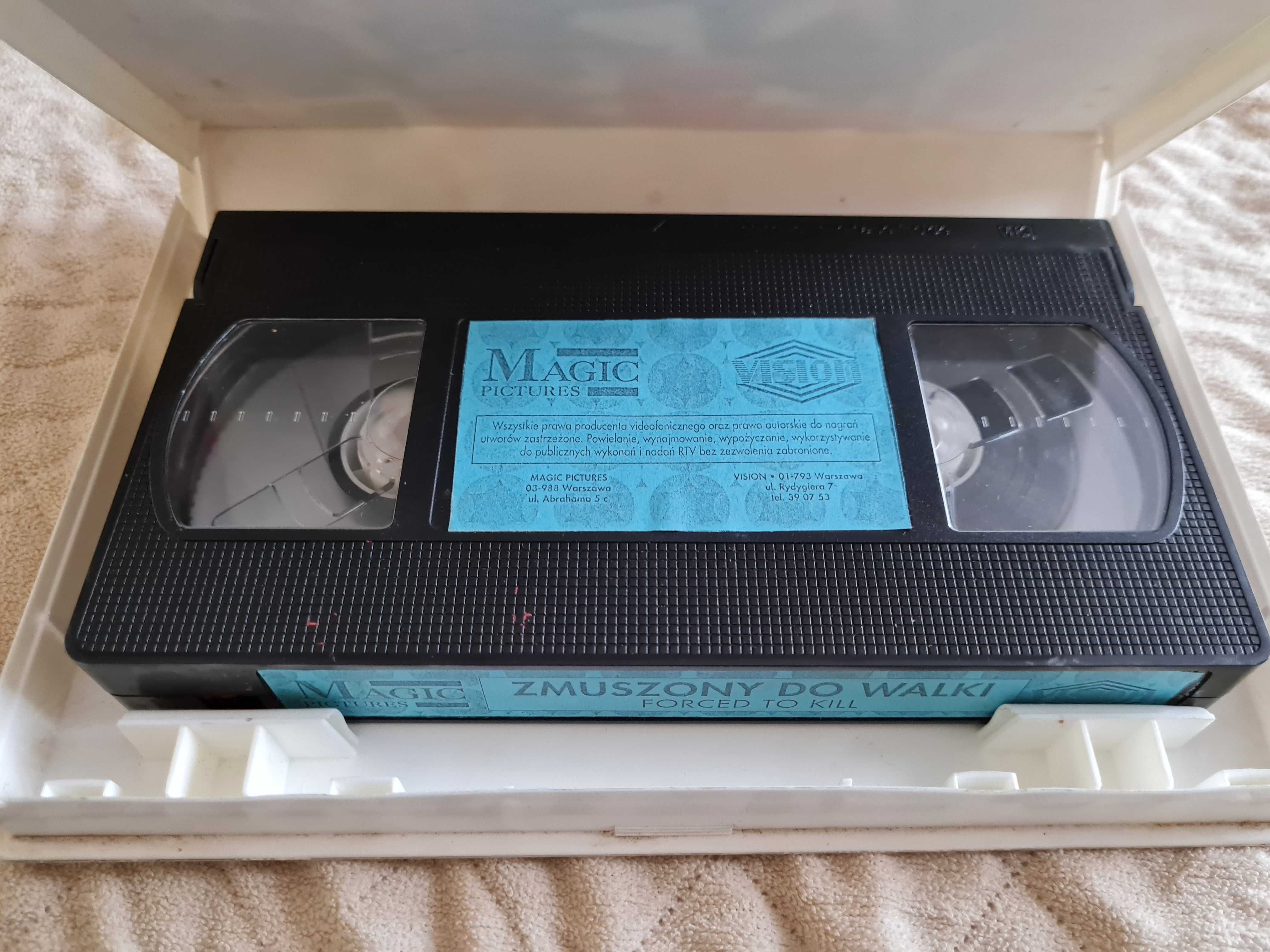Zmuszony do walki kaseta VHS