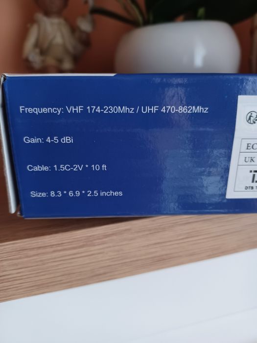 Cyfrowa antena telewizyjna HD/ DVB-T /T2.