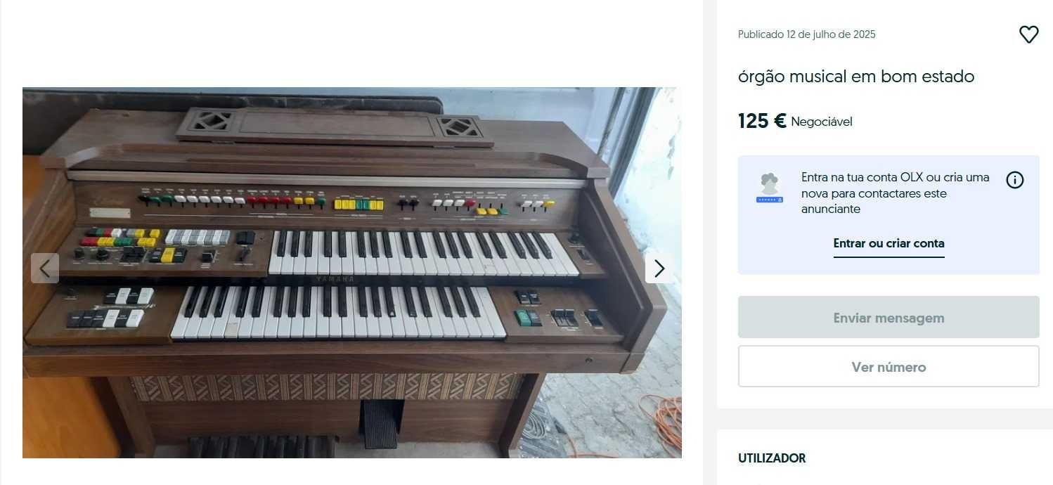 Piano/Órgão Fiesta