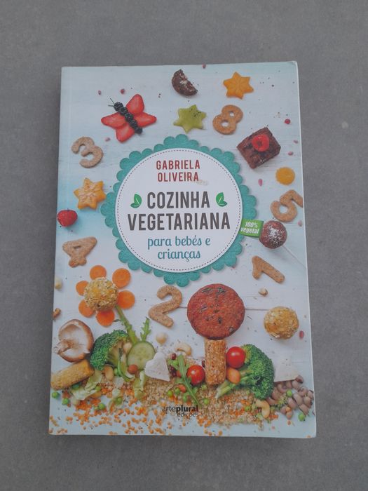 Livro Cozinha Vegetariana para bebés e crianças