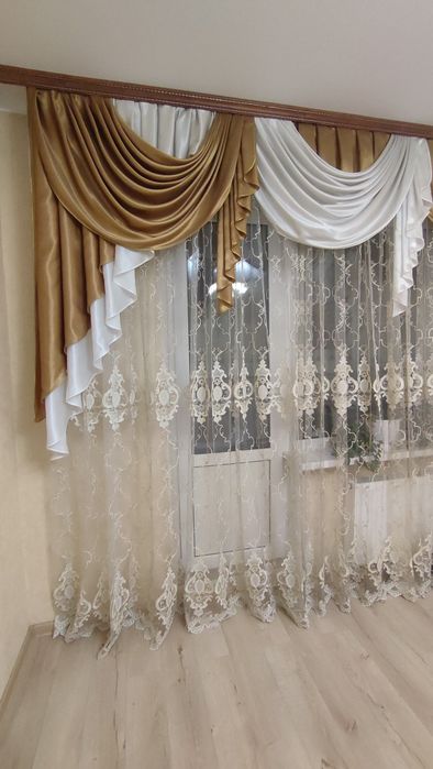 Ламбрикен, штори.