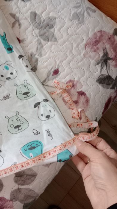 Pościel dziecięca 95x130 pieski miętowa