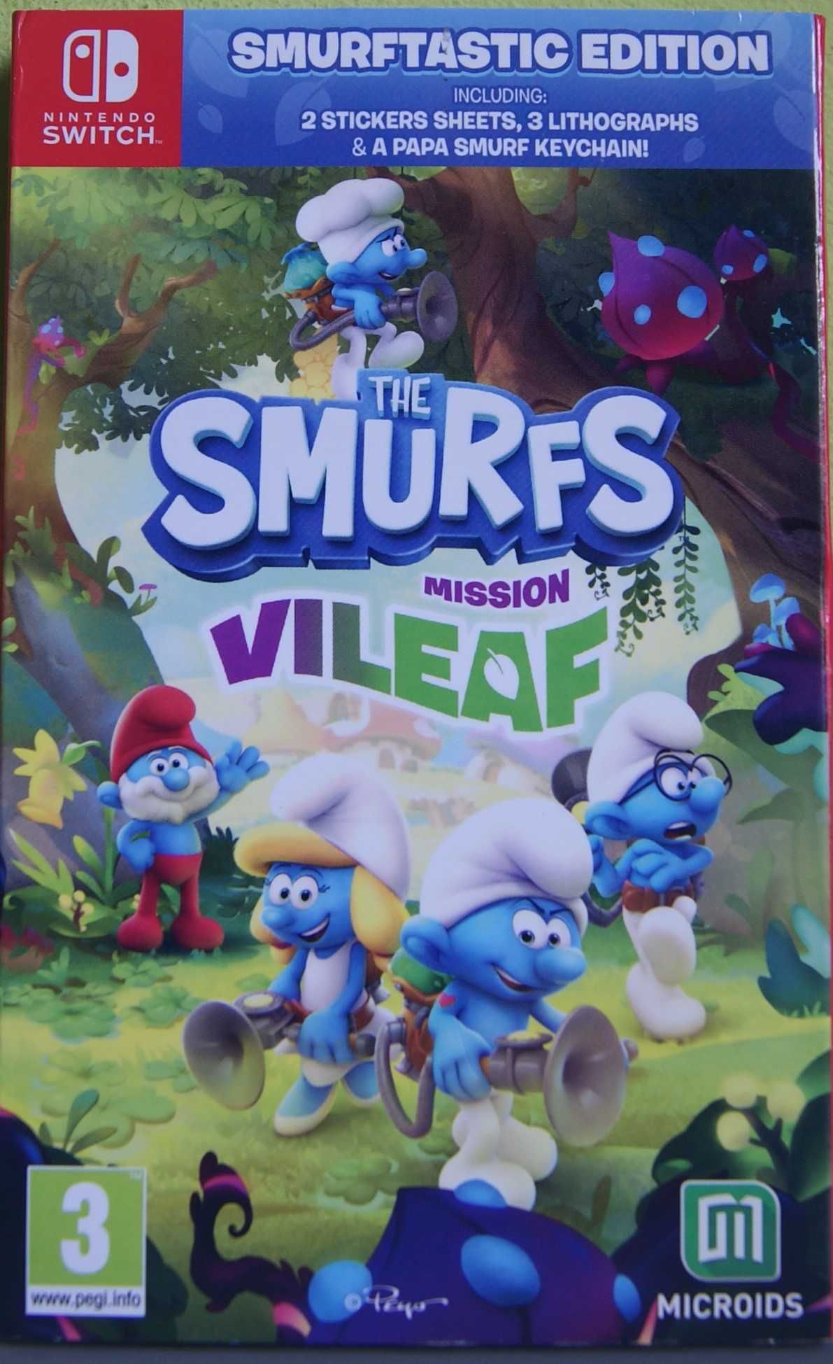 Smurfs Mission Vileaf PL Nintendo Switch - Rybnik Play_gamE