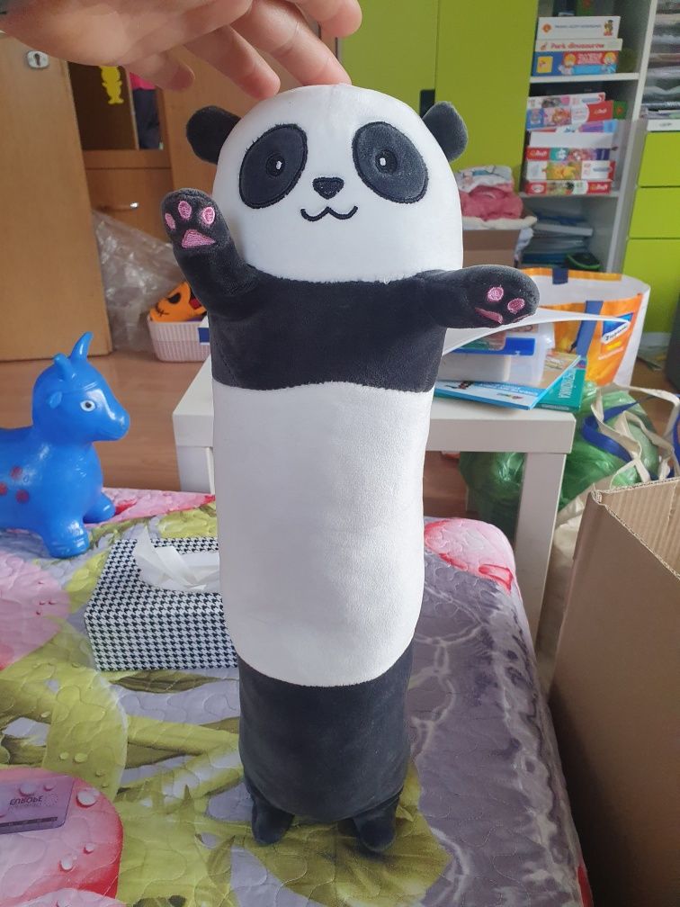 Pluszak parówka panda 50 cm