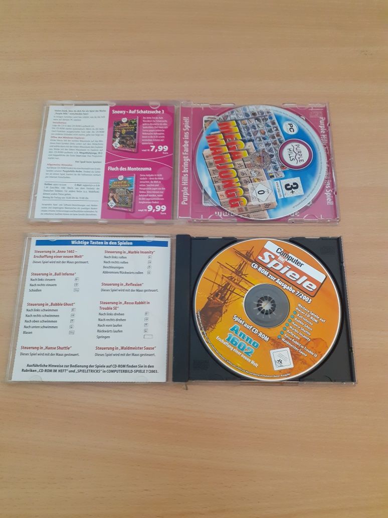Gry komputerowe PC zestaw 10szt