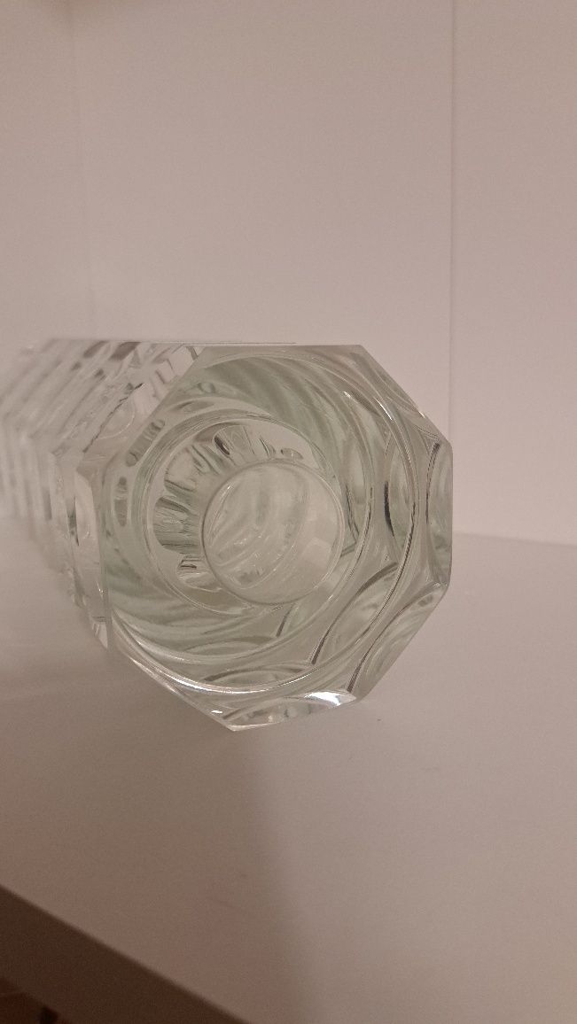 83-D Transparentny ciężki wazon