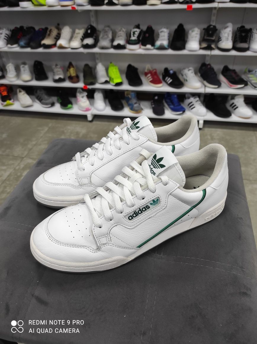 ОРИГІНАЛ 100% Кросівки Adidas Continental 80 White EF5990 44 2/3