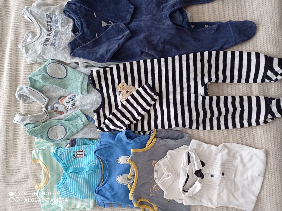 Ubranka dla chłopca 68-74 paka