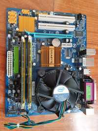 Płyta GA-G31M-ES2L+ procesor CPU E7500 2,93GH + 2GB RAM