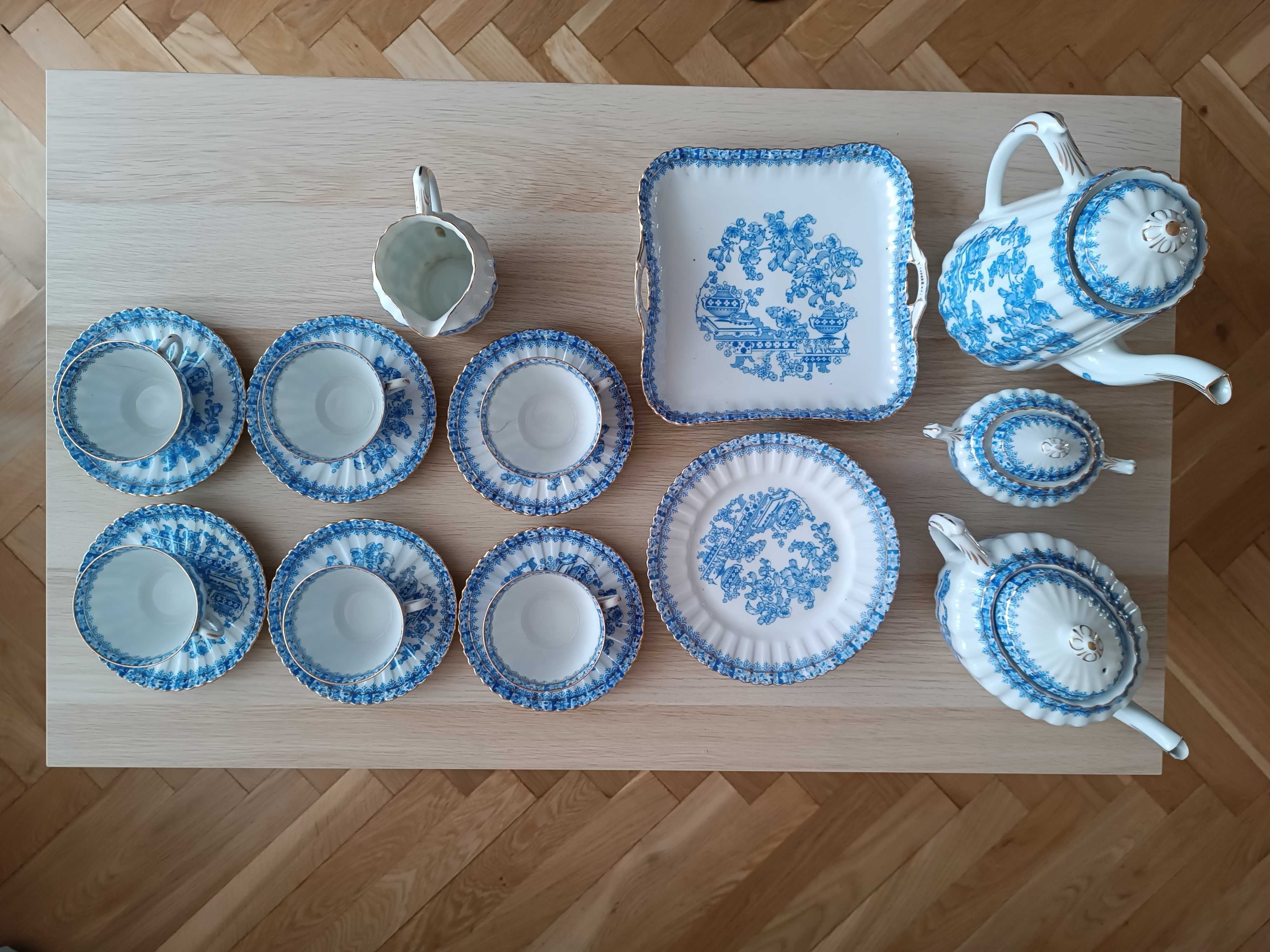 Porcelana China Blau Tuppack Tiefenfurt