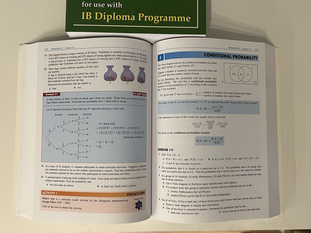 Haese Mathematics IB Core HL+AA HL zestaw podręczników do matury IB