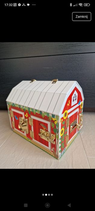 Melissa doug drewniana stodoła z zwierzątkami