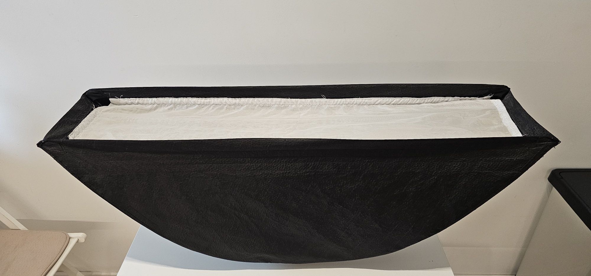 Softbox 22x100cm otwór 12cm - 3 materiałowe modyfikatory światła