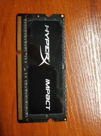 RAM HyperX Impact, SODIMM, DDR3L, 8 GB, 1600 MHz, CL9 (HX316LS9IB/8)