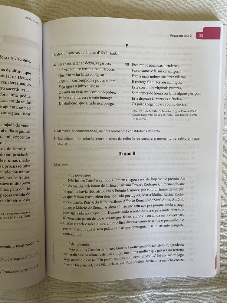Caderno de Atividades “Outras Expressões” Português 12.° - Porto Edit.