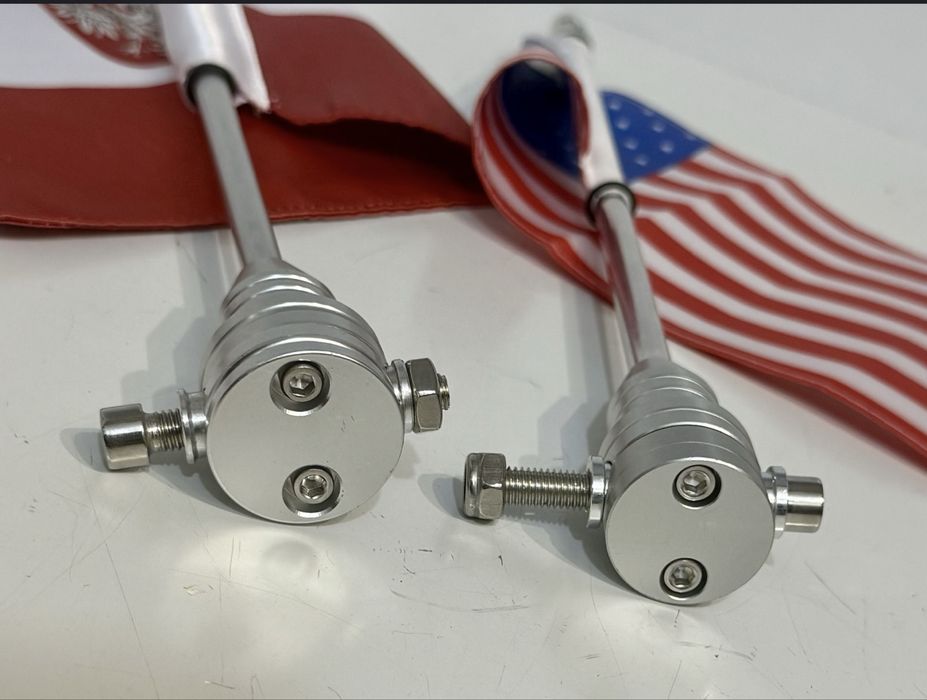 Maszt motocyklowy z flagą harley davidson honda goldwing