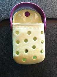 Bolsa com pinça Crocs