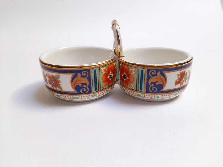 Especieiro Azeitoneira Porcelana Vista Alegre Flores