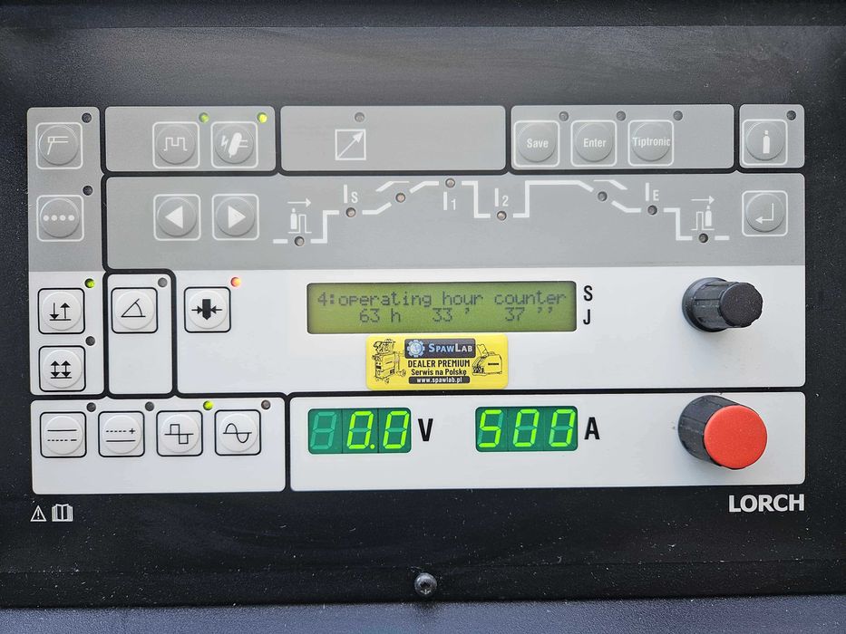 Spawarka tig Lorch v50 ac/dc Jak nowa 500Amper/63H pracy/8m Uchwyt tig
