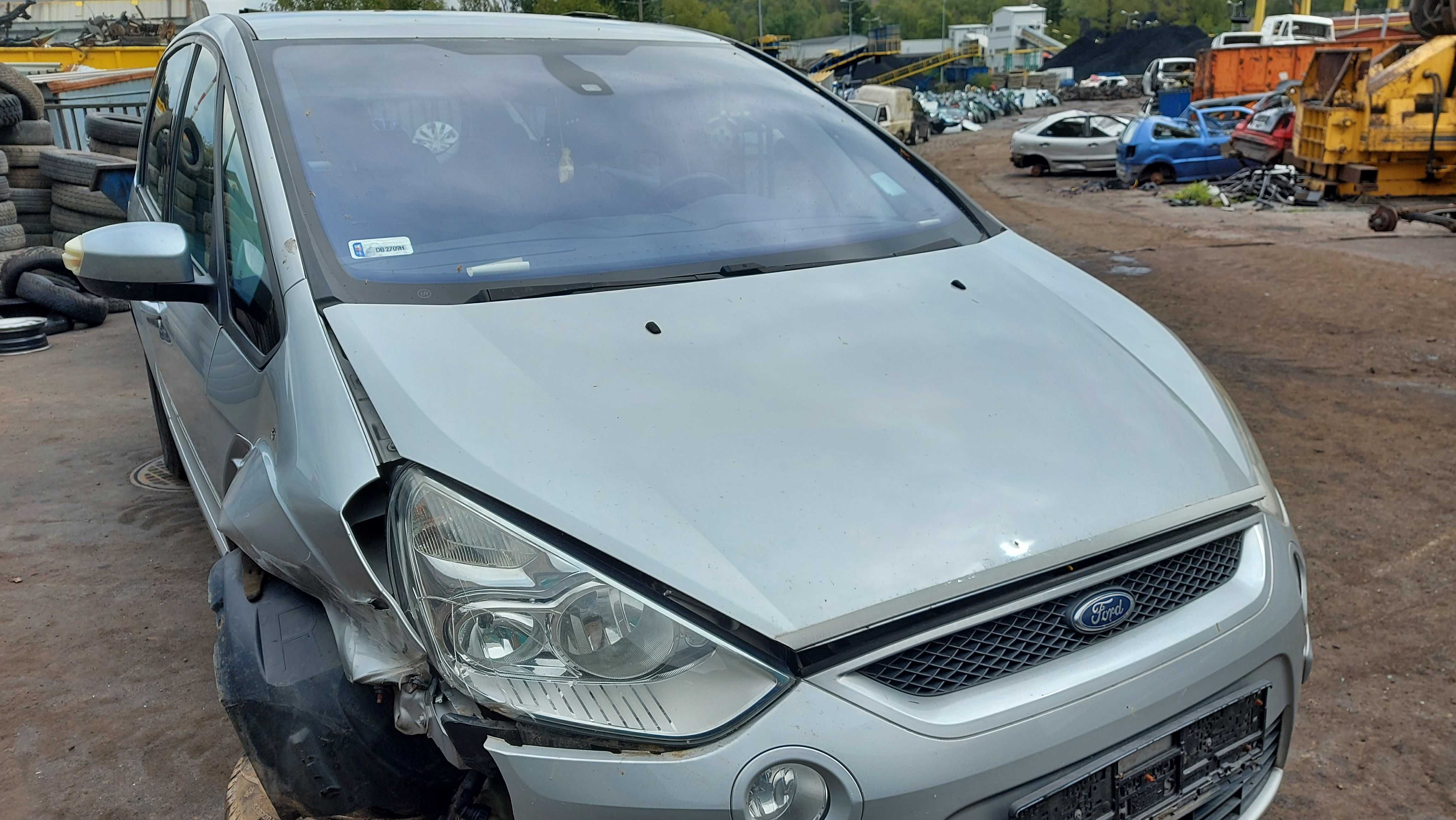 Ford Focus S-Max 66 błotnik przedni lewy srebrny FV części/dostawa