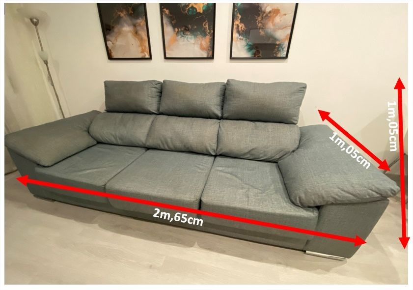 Baixa de PREÇO !!! Sofá 4 lugares