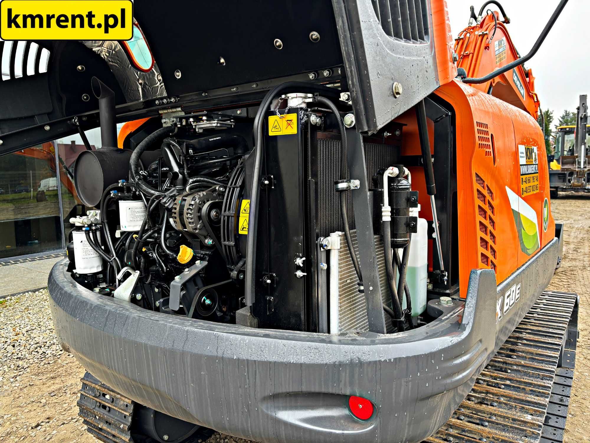 DOOSAN DEVELON DX60E-10N МІНІ-КОПАРКА | JCB 8060, 8065, 8050, 8055,