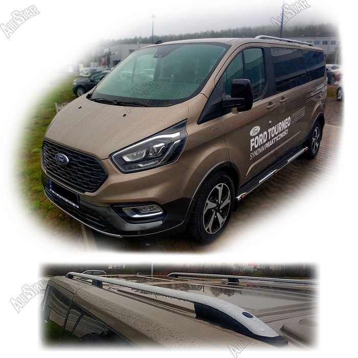 Relingi dachowe Ford Transit Custom 2012+ KRÓTKI