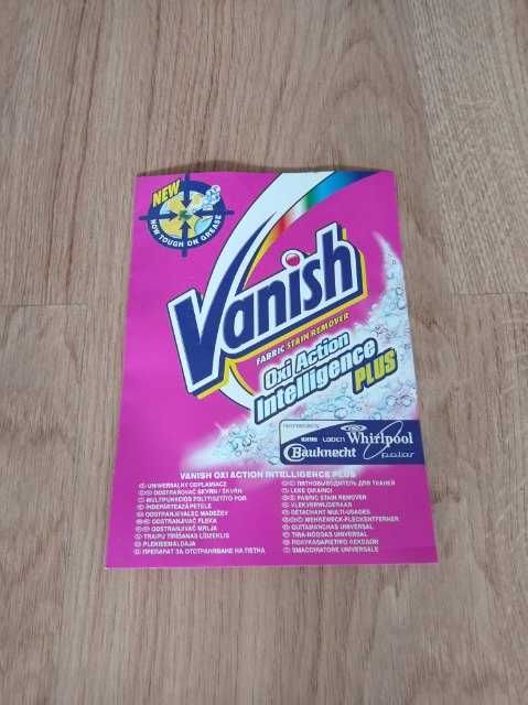 Vanish Oxi Action Intelligence Plus odplamiacz w proszku saszetka 30 g