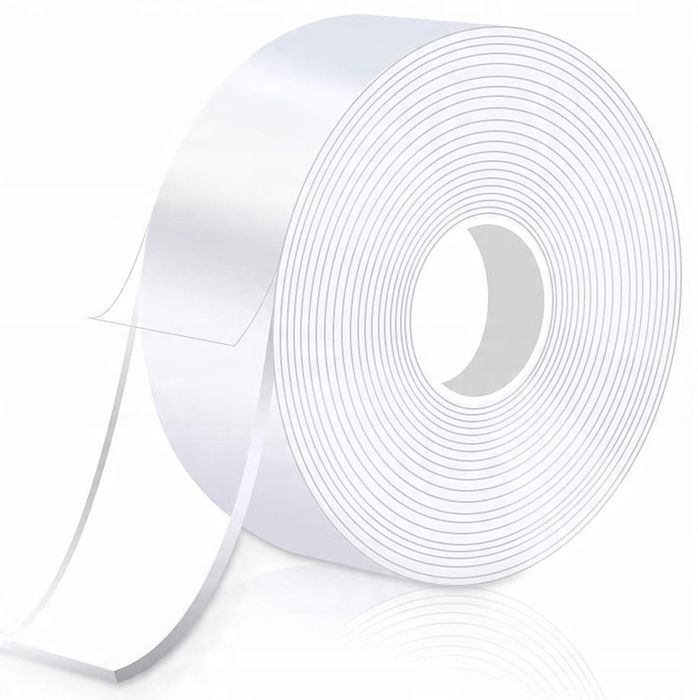 Taśma klejąca nano wielokrotnego dwustronna 30mm 5m przeźroczysta
