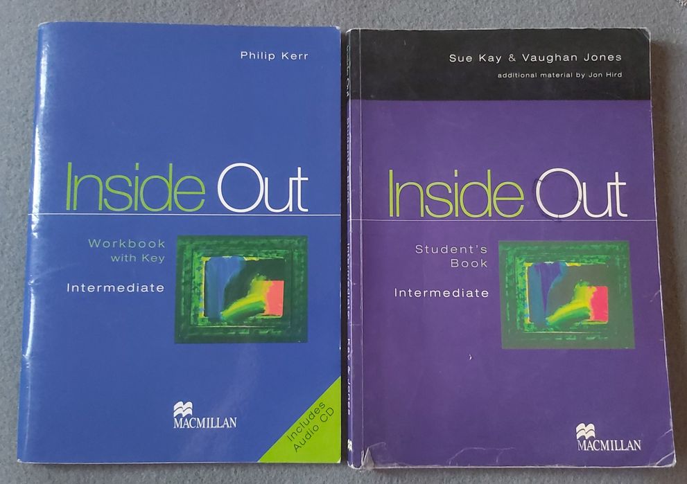 Inside out podręcznik i ćwiczenia książki do angielskiego